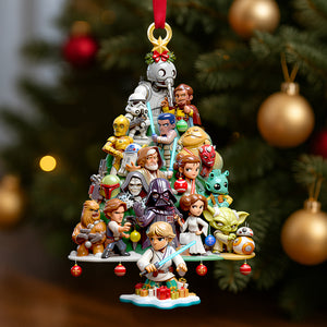 Cosmic Troop Christmas Tree Ornament, Personalized Gifts For Movie Fans 01qhdt071025-Homacus