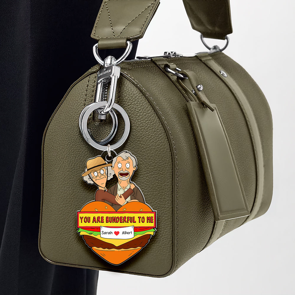 Personalized Gifts For Couple Keychain 01toqn170225hg-Homacus