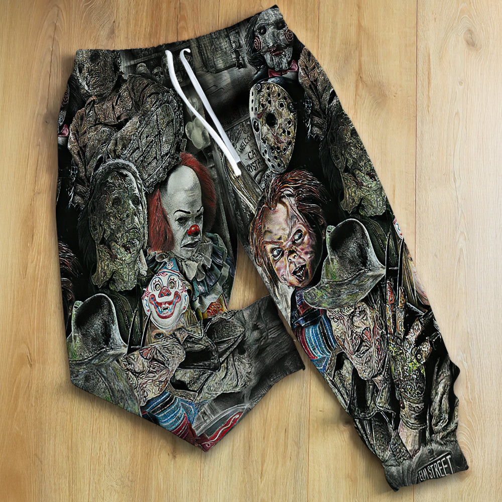 Gifts For Horror Movie Fan Sweatpants Joggers For Fans 02ACDT210325-Homacus