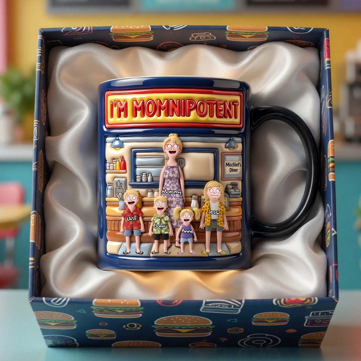 I'm Momnipotent Magic Mug - Personalized Gifts For Mom 02TGLU240426-Homacus