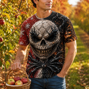 Spooky Skull Holiday Shirt 02HUDT030826