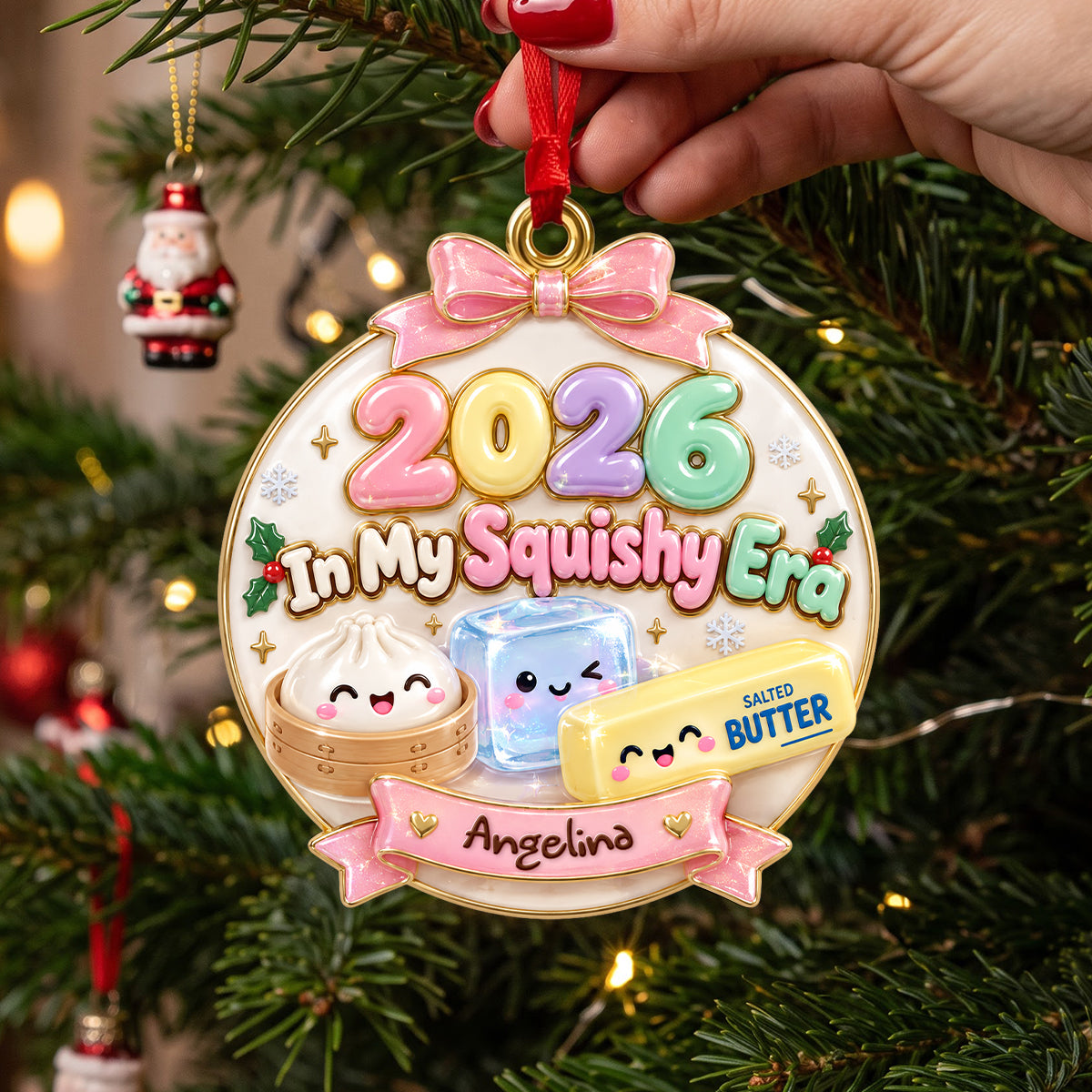 Cozy Squishy Era Christmas Ornament - Personalized Gifts 06hudh191026-Homacus