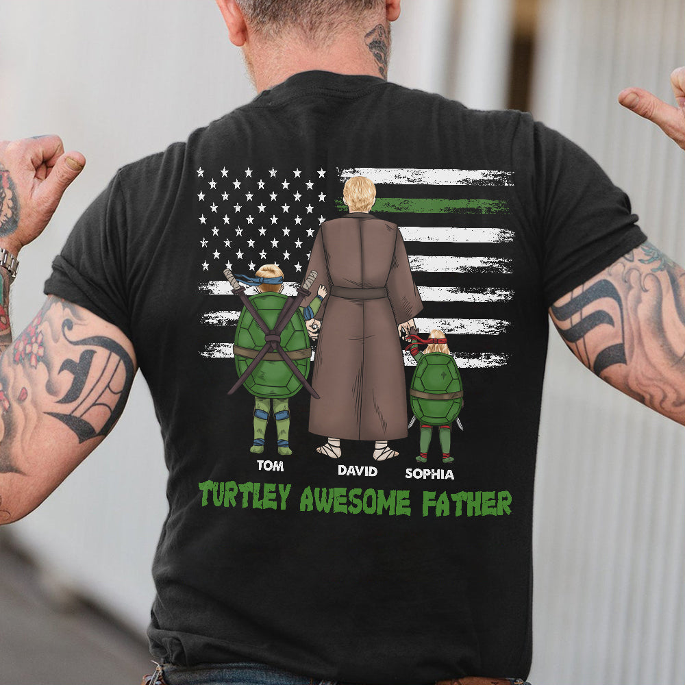 Personalized Gifts For Dad Shirt Awesome Father 04natn270523-Homacus