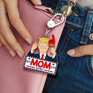 Personalized Gifts For Mom Keychain, Terrific Mom 07qhqn200225hg-Homacus