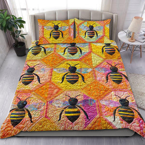 Personalized Gifts For Bee Lovers Quilt Bed Set 04qnqn061124-Homacus