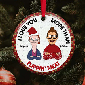 Personalized Gifts For Couple Christmas Ornament 01TODT121124HG-Homacus