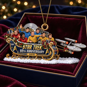 Galactic Sleigh Ride Christmas Ornament - Personalized Gifts 06ohdt091026-Homacus