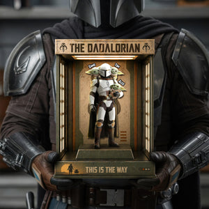 Futuristic Dad Acrylic Plaque - Personalized Gifts For Dads 02OHDH280426-Homacus