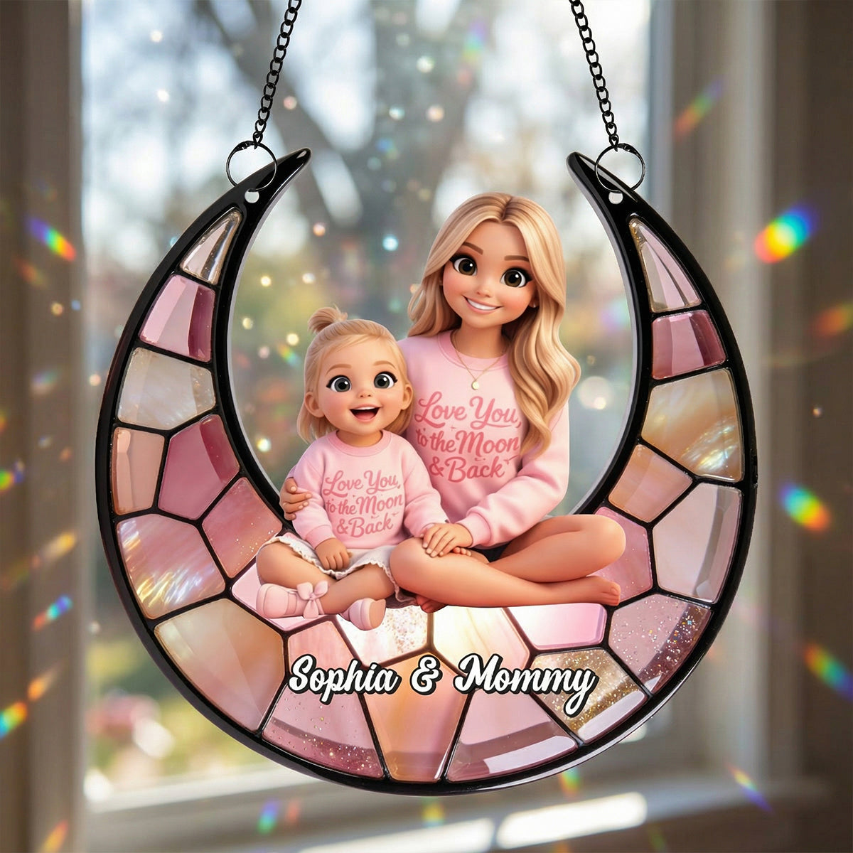 The Most Amazing Mom In The World Suncatcher - Custom Photo Gifts For Mothers 01pgtn280326