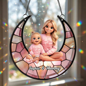 The Most Amazing Mom In The World Suncatcher - Custom Photo Gifts For Mothers 01pgtn280326