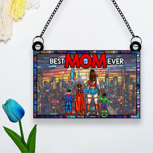 Personalized Gifts For Mom Suncatcher Ornament 02ohqn230424pa-Homacus