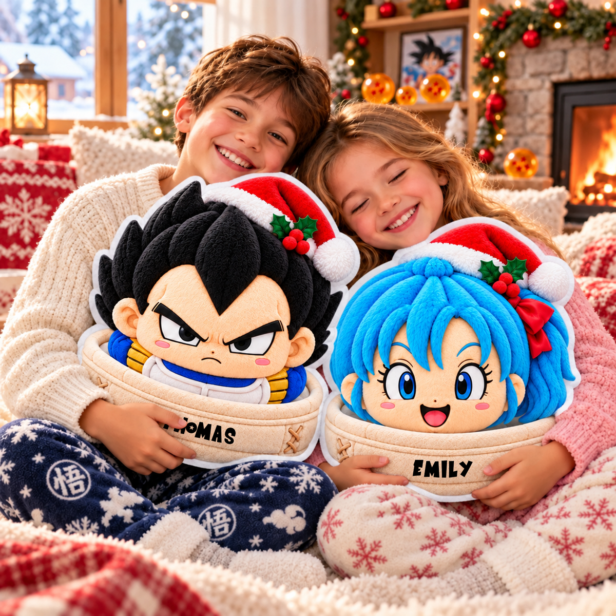 Holiday Dumpling Character Custom Pillow - Personalized Gifts For Anime Lovers 04PAQN171026-Homacus