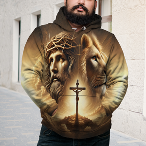 Personalized Gifts For Christian Shirt 04xqpu160125 Jesus And Lion-Homacus