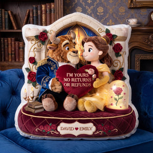I'm Yours, No Returns Or Refunds Custom Shaped Pillow - Personalized Gift For Couples 03tylu290726