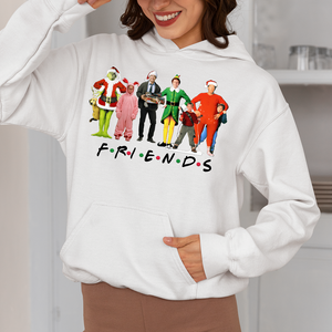 Christmas Friends Movie Characters Sweatshirt 53acxx260824-Homacus