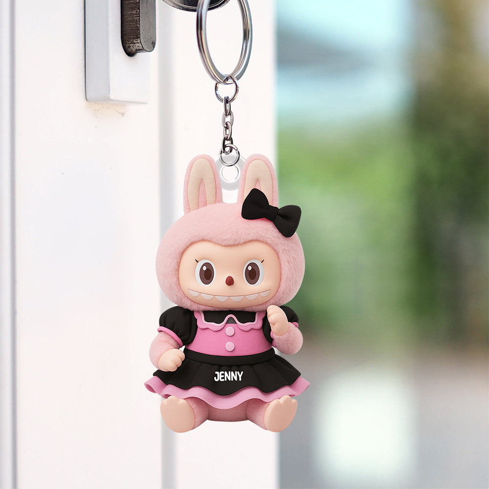Cute Monsters Acrylic Keychain Personalized Halloween Gifts For Horror Fans 04pgtn130825-Homacus