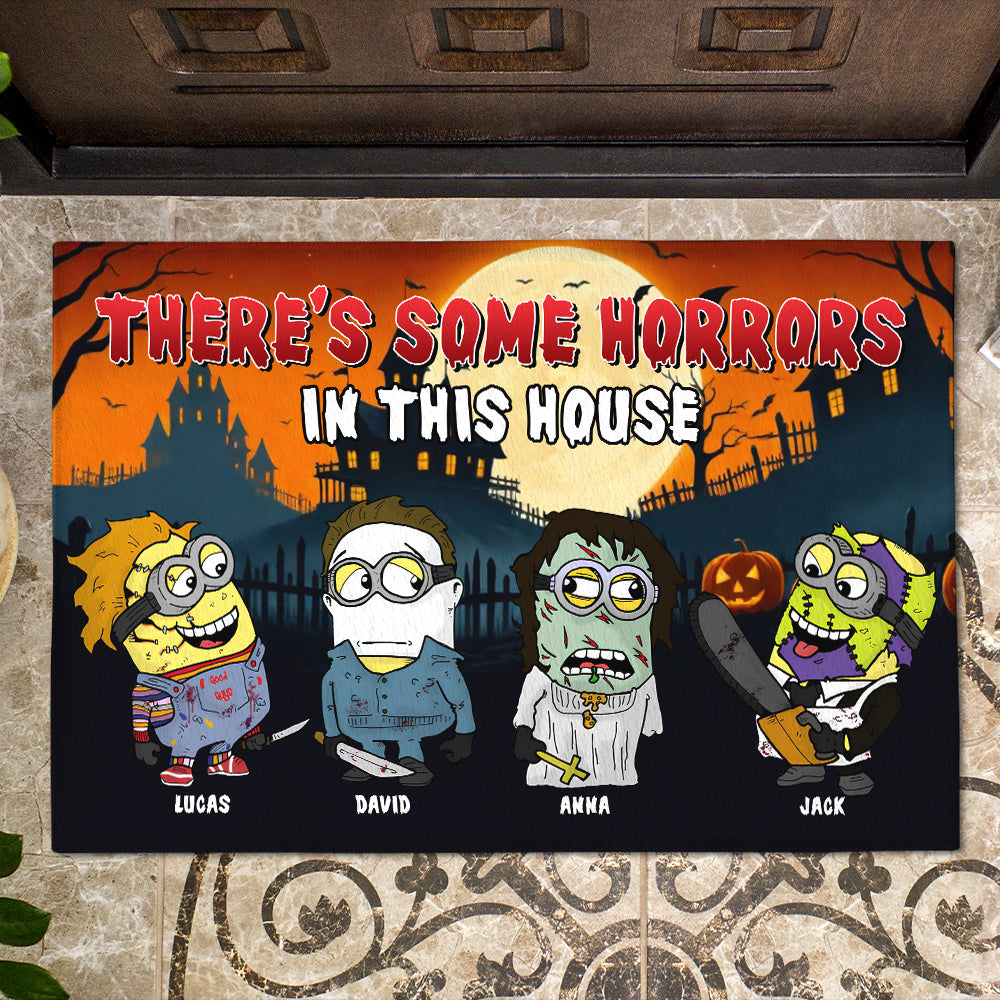 Personalized Halloween Gifts For Family Doormat 02xqtn260824-Homacus