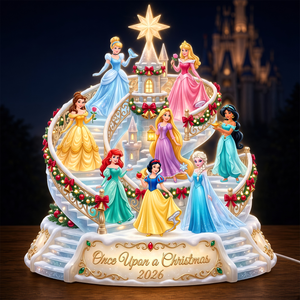 Lovely Fairy Tale Princesses Light Box - Personalized Christmas Gifts 10tyqn211026-Homacus