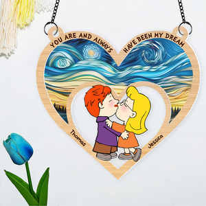 Personalized Gifts For Couple Suncatcher Ornament 03kapu091224hg-Homacus