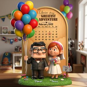 Greatest Adventure Acrylic Plaque - Personalized Anniversary Gifts For Couples 03TOLU190725-Homacus