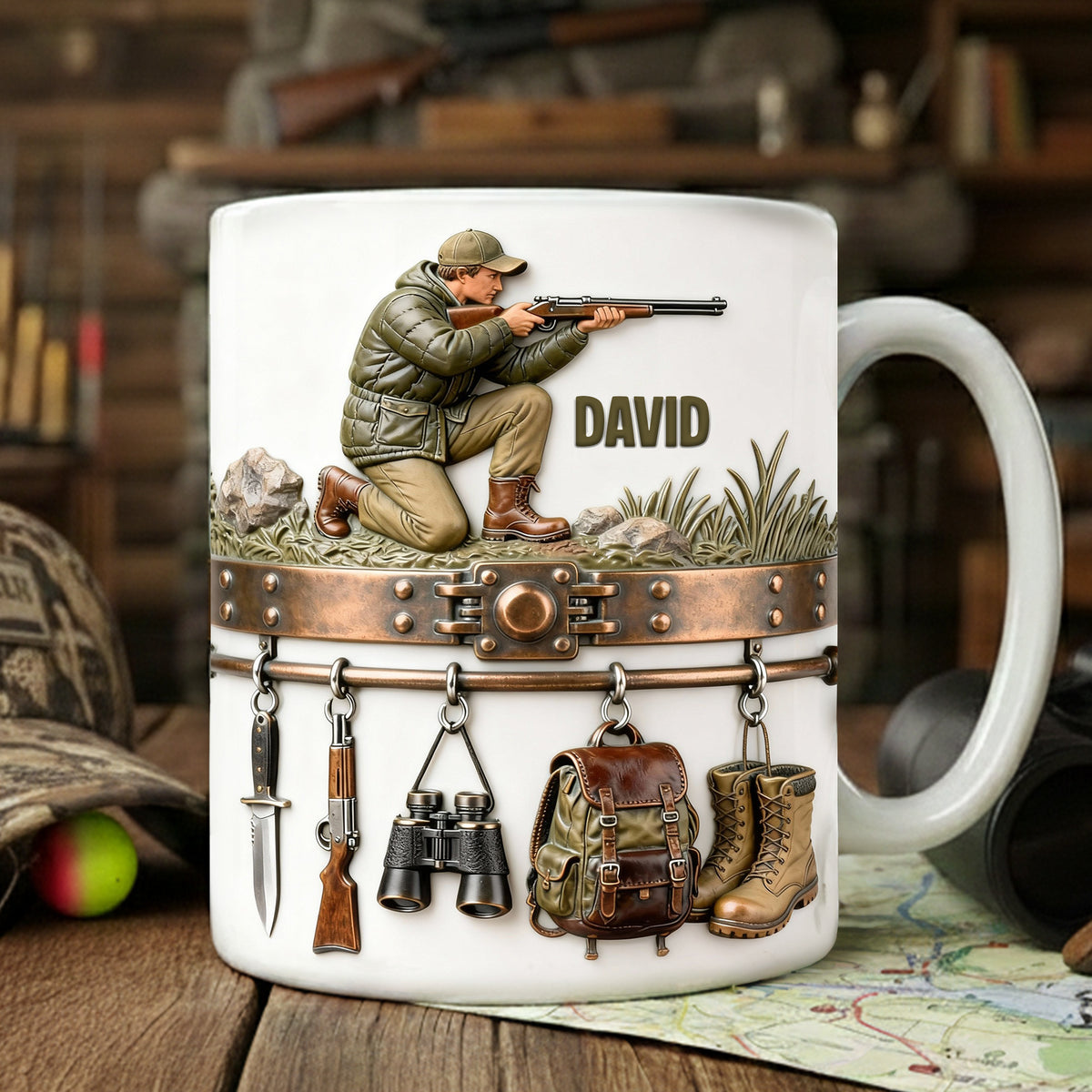Hunter Coffee Mug - Personalized Gifts For Hunters 07tolu201225-Homacus
