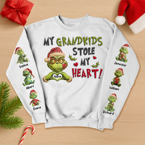 Cute Grandkids 3D Shirt - Personalized Gifts For Grandma 02naqn241025-Homacus
