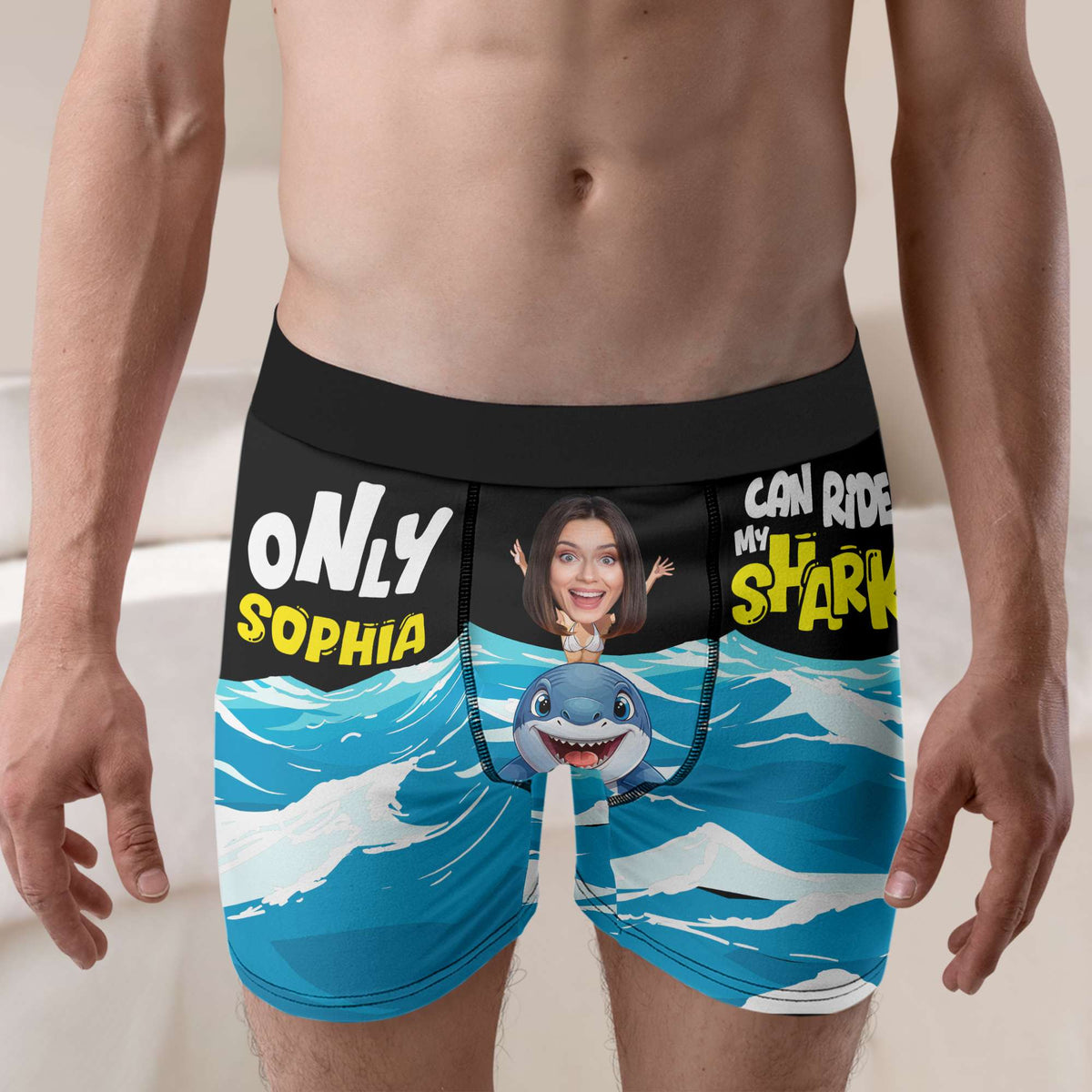 Personalized Custom Photo Gift For Him Men's Boxer 03TOLU181224-Homacus