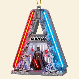 Galaxy Alphabet Troop Christmas Ornament Personalized Gifts For Fans 05HYDT090925-Homacus