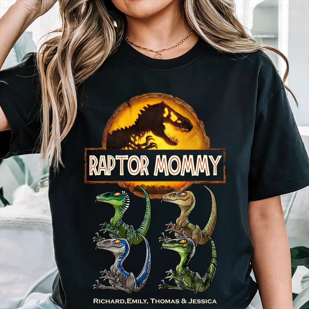 Personalized Gifts For Dinosaur Mom Shirt 01HUDT120325-Homacus