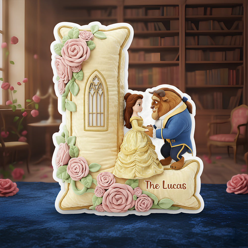 Alphabet Fairy Tales Pillow - Personalized Gifts For Couple 04OHDT051225-Homacus
