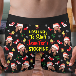 Custom Photo Gifts For Christmas Men's Boxers and Women's Brief 01xqpu120924-Homacus