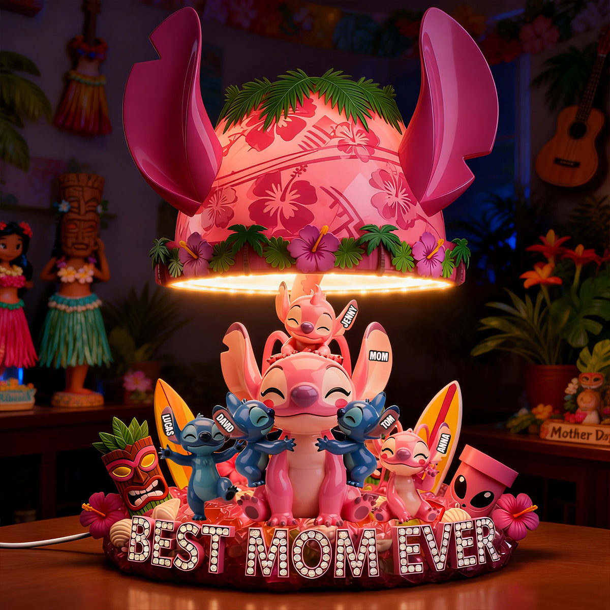 Best Mom Ever Light Box - Personalized Gifts For Moms 01tytn080426-Homacus