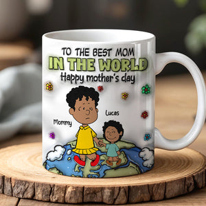 Personalized Gifts For Mom Coffee Mug 02totn100325hh The Best Mom In The World-Homacus