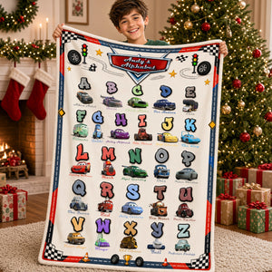 Colorful Alphabet Blanket - Personalized Gifts For Kids 01nadh201026-Homacus