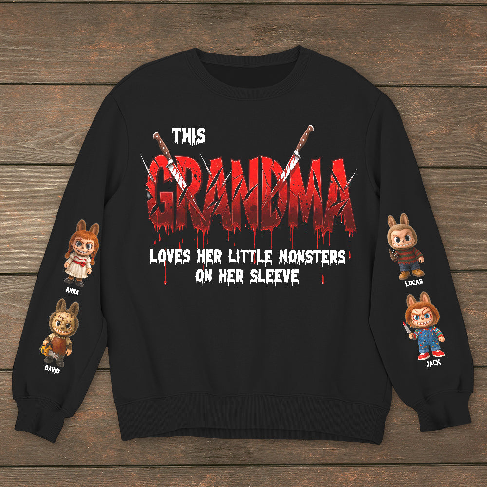 Spooky Grandma Shirt - Personalized Gifts For Grandma 02natn120825-Homacus