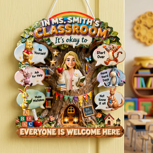 Tree Of Wisdom Acrylic Sign - Personalized Gifts For Teacher 04qhta270726-Homacus