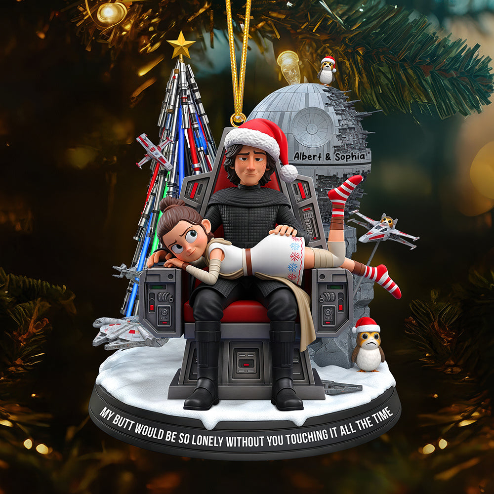 Forever Love Christmas Ornament, Personalized Gifts For Couple 03NAQN190925-Homacus