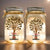 Personalized Gifts For Family Mason Jar Light, Where Life Begins And Love Never Ends 05TGLU111024-Homacus