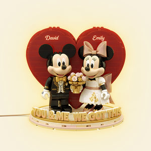 Married Couple Custom Shape Acrylic Light Box - Personalized Gifts For Couple 03pgta271125-Homacus