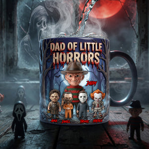Dad Of Little Horrors Magic Mug - Personalized Gifts For Dad 02NALU050526-Homacus