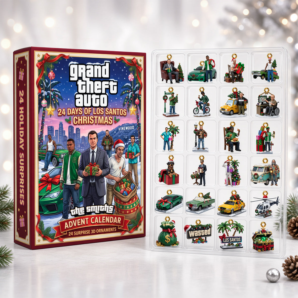 Open World Gamer Christmas Advent Calendar Blind Box - Personalized Gifts For Game Lovers 04TYDH271026-Homacus