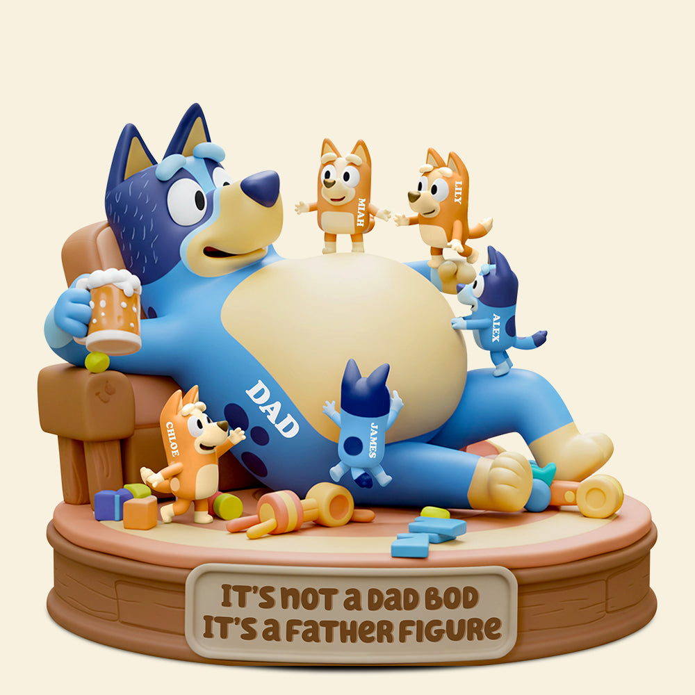 Dad Bod Acrylic Plaque - Personalized Gift For Dad 01QHDT100525-Homacus