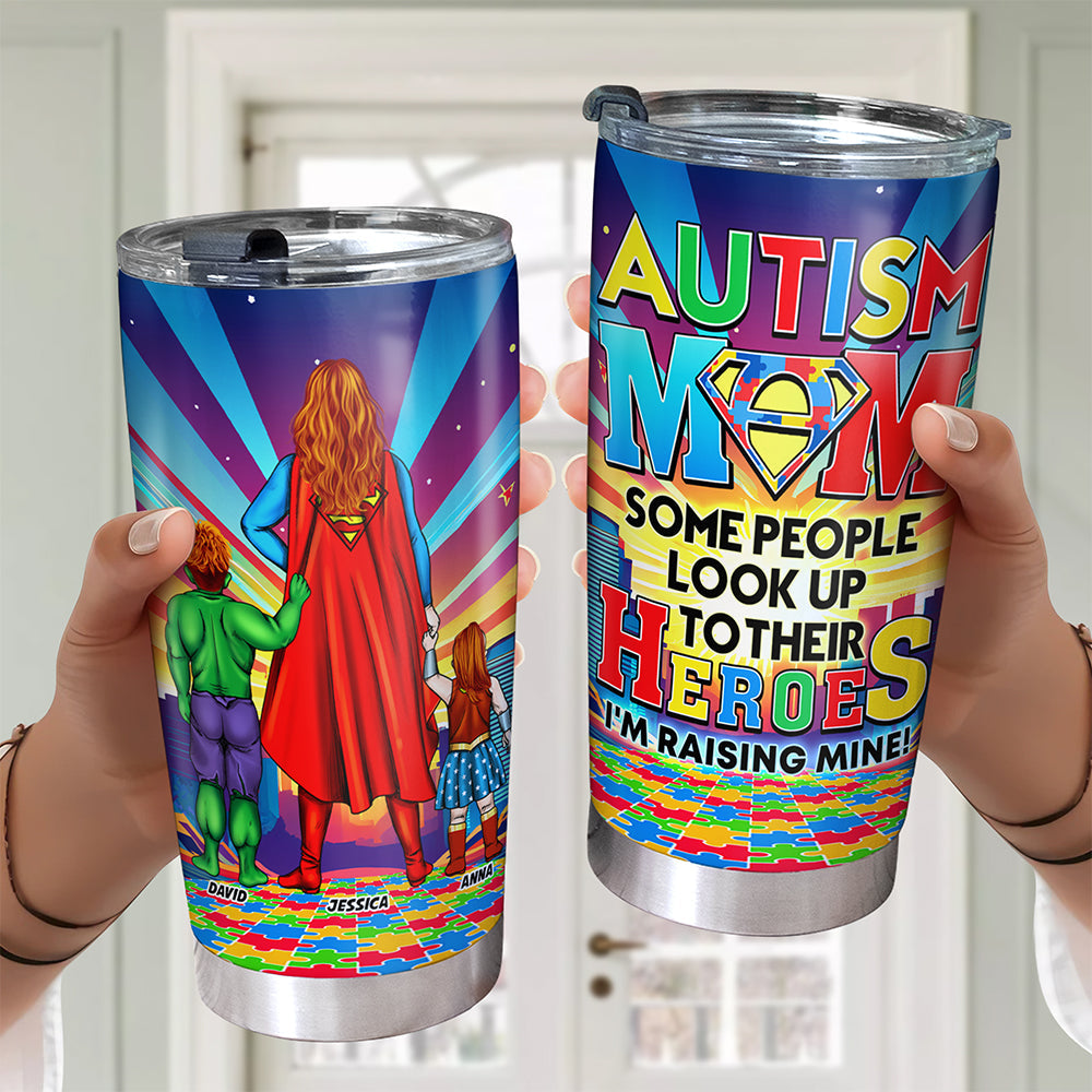 Personalized Gifts For Autism Mom Tumbler 05toqn030325pa-Homacus