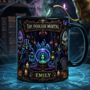 Dark Gothic Magic Coffee Mug - Personalized Gifts For Halloween 05halu070926-Homacus