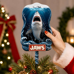 The Leviathan Of The Deep Tree Topper - Personalized Christmas Gifts 02nadh070826