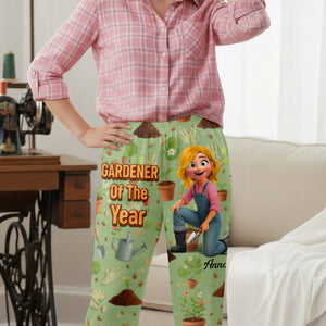 Garden Girl Pajama Pants - Personalized Gifts For Gardeners 05naqn130126-Homacus
