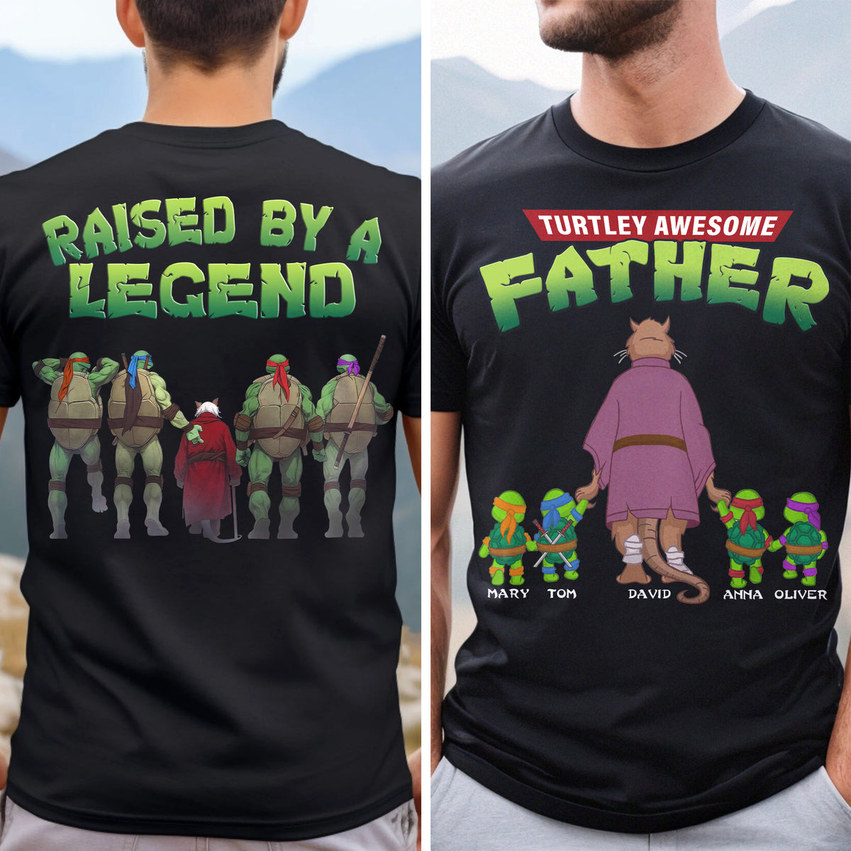 Awesome Father Shirt Personalized Gifts For Dad 04natn060525-Homacus