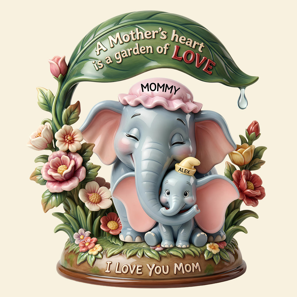 Mother’s Garden Of Love Acrylic Plaque - Personalized Gifts For Mom 04padt310126-Homacus