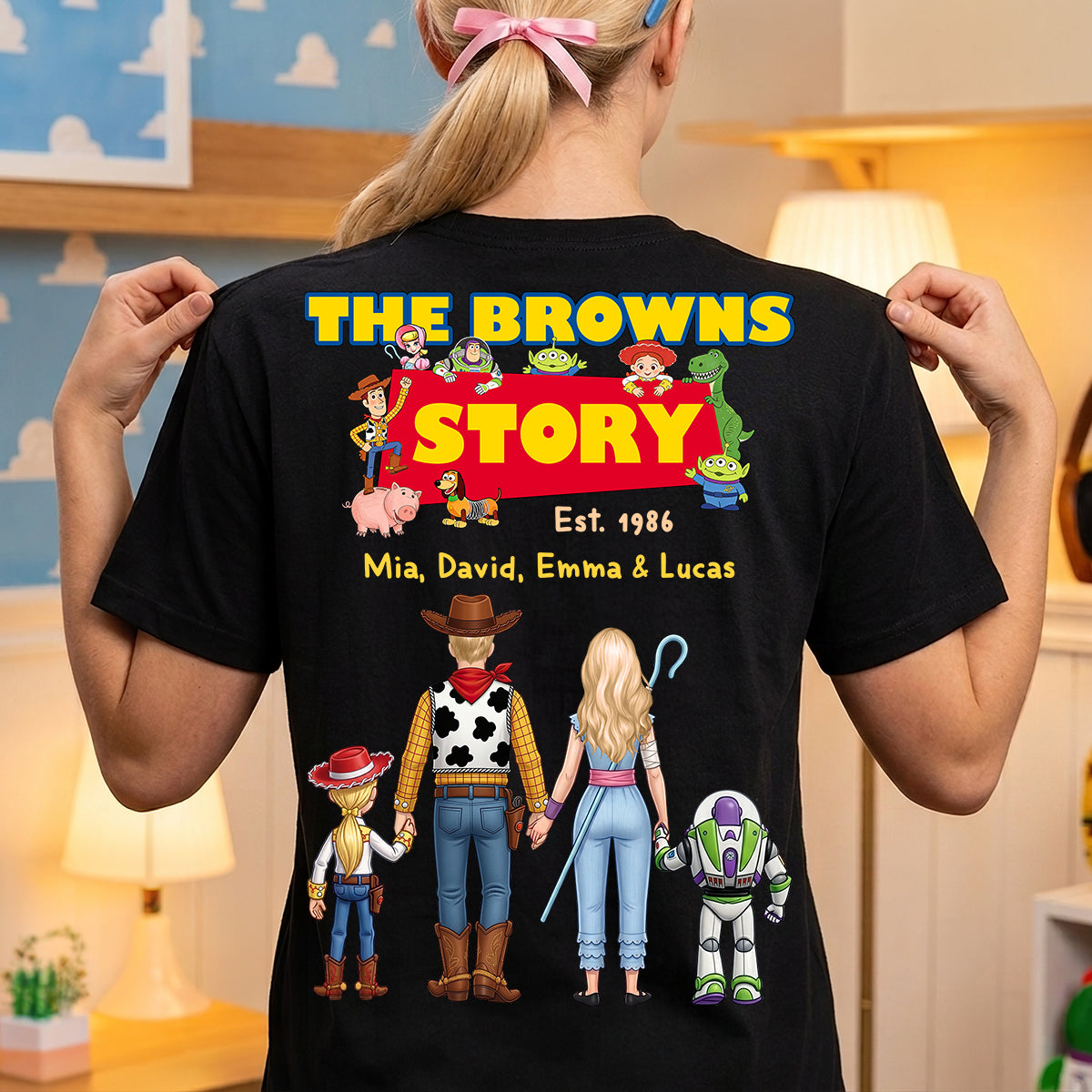 Cute Adventure Family Shirt - Personalized Gifts For Family 01HUDT200626-Homacus