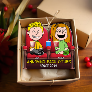 Personalized Gifts For Movie Couple Christmas Ornament 04ohpu081124hh-Homacus